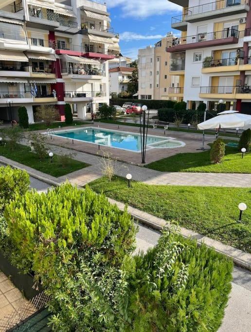 Jimmy'S Pool Apartment Peraia  Luaran gambar